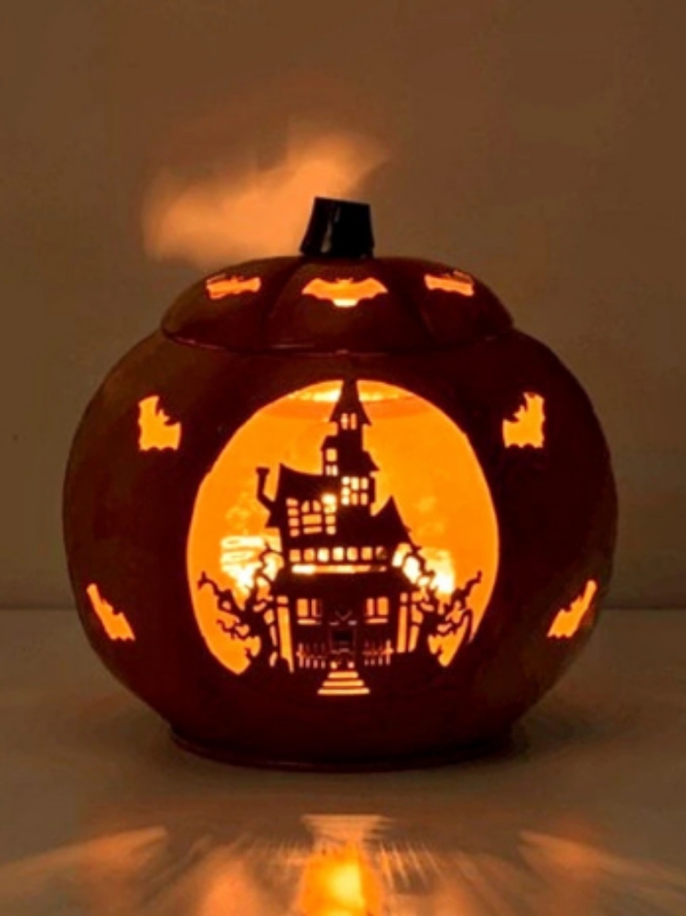 🎃 Scentsy Paranormal Pumpkin Warmer | Haunted House | New in Box | Retired